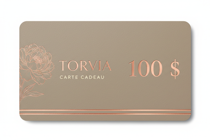 Carte Cadeau TORVIA 100$