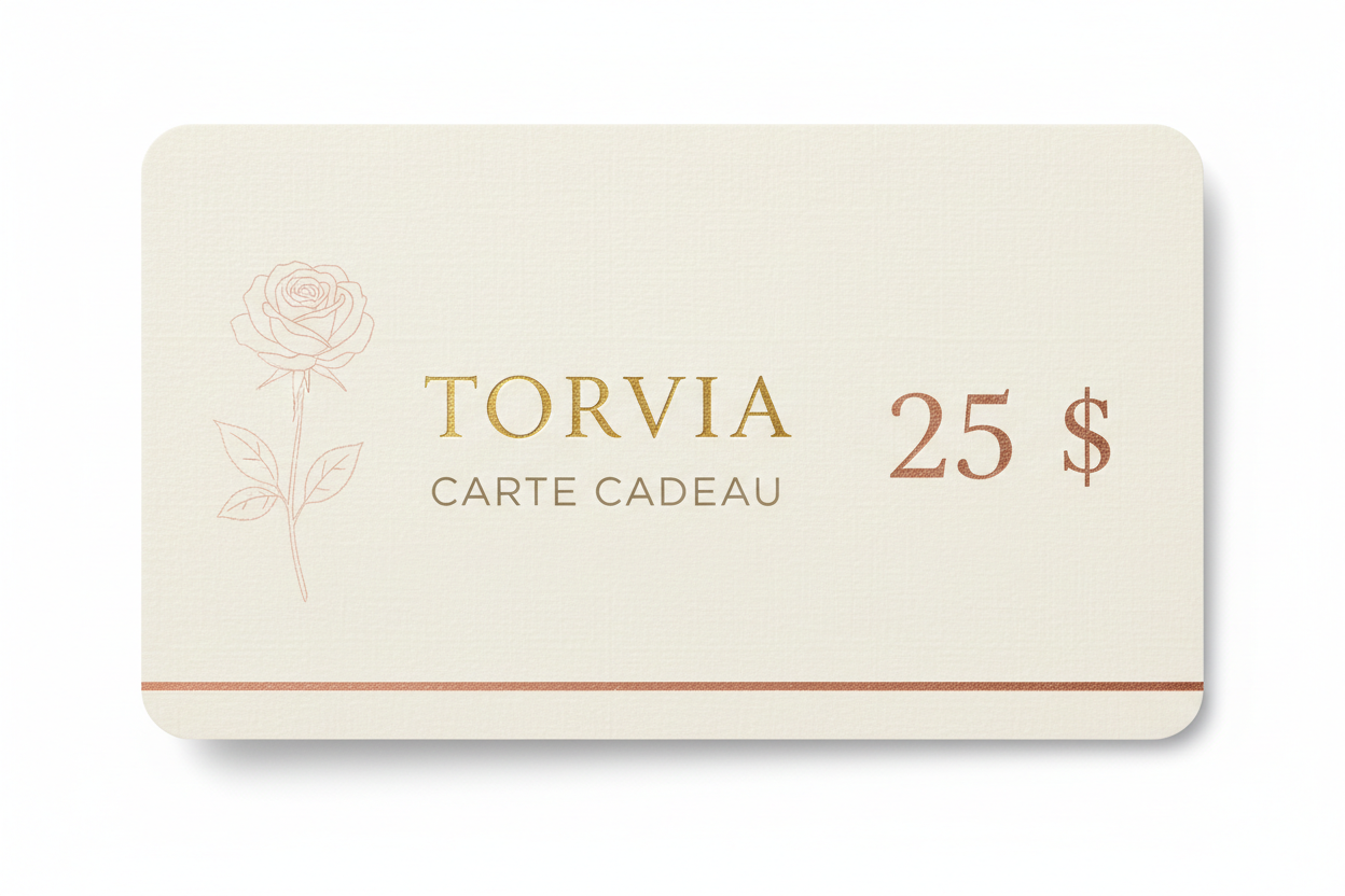 Carte Cadeau TORVIA 25$