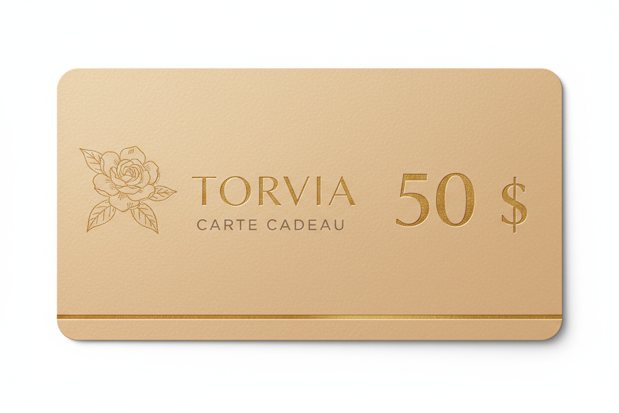 Carte Cadeau TORVIA 50$
